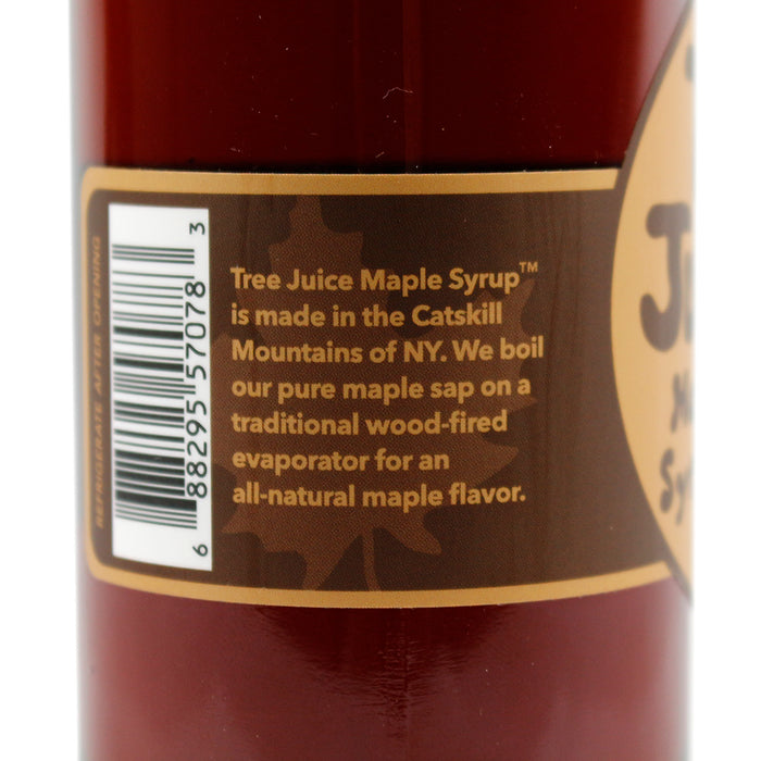 Tree Juice Pure Maple Syrup Dark Robust Flavor Gluten-Free, Paleo, Non-GMO 12 oz