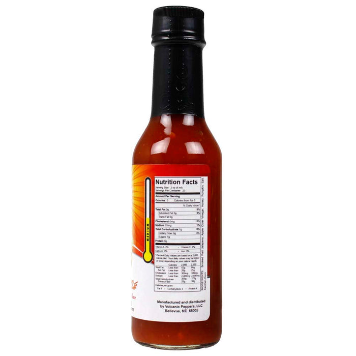 Volcanic Peppers Autumn Blaze Hot Sauce 5 Oz Sweet Mild to Medium VPABHS