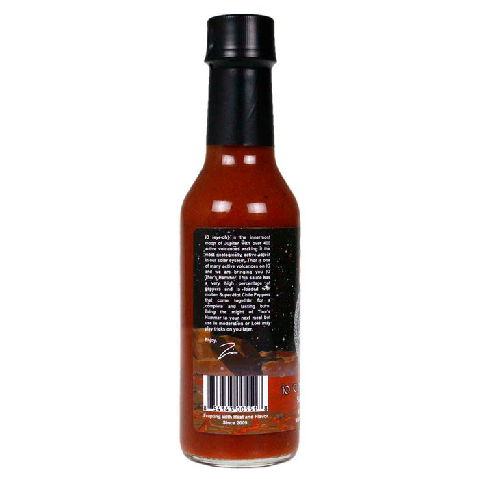 Volcanic Peppers IO Thor's Hammer SUPER Hot Sauce 5 Oz All Purpose VPTHOR